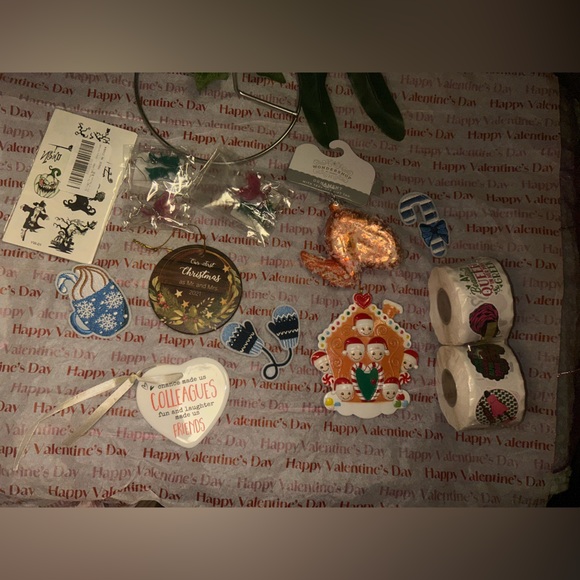 Other - Festive Holiday Ornaments ,Stickers,Patches and more .